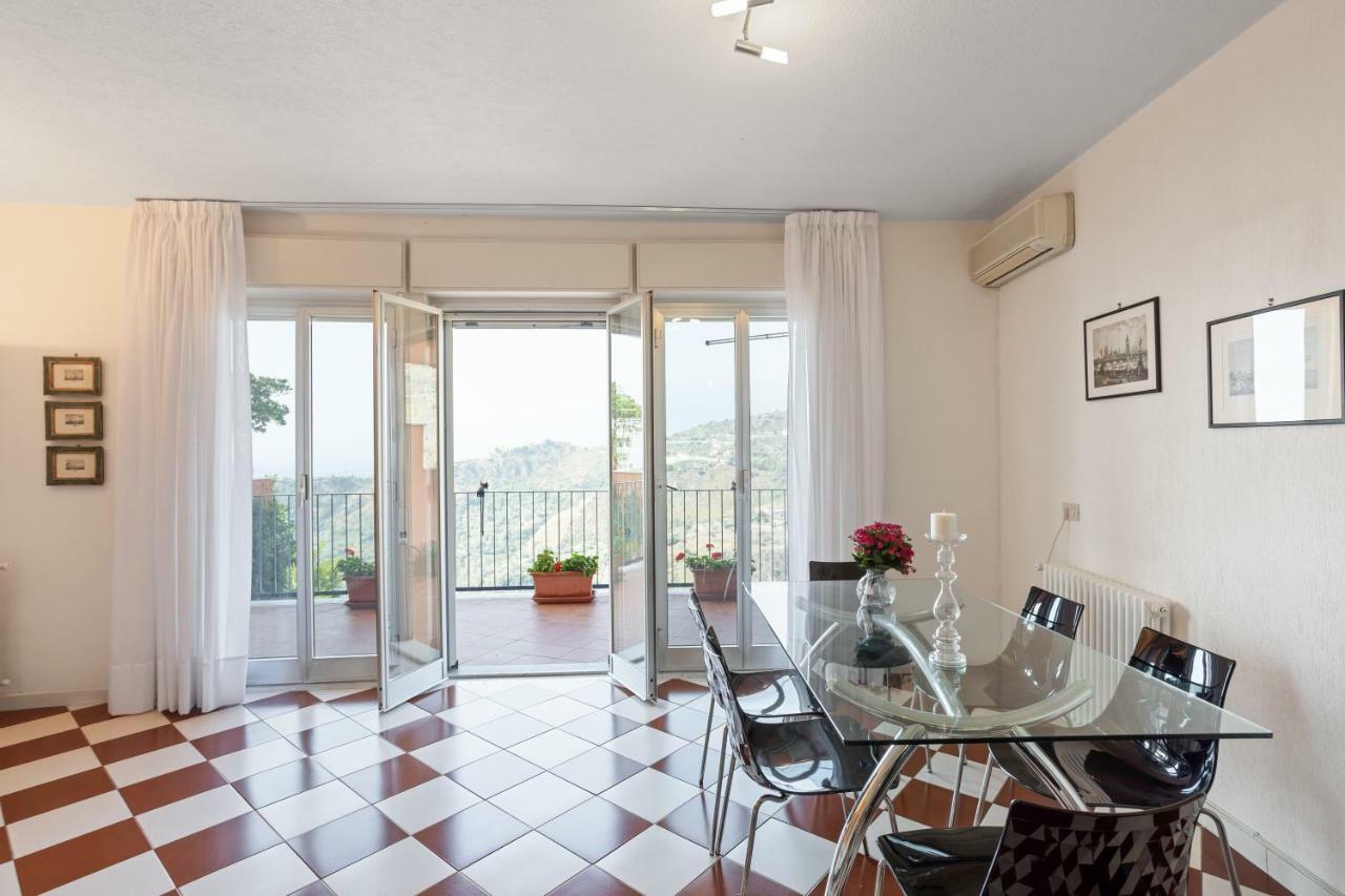 Taormina Apartment With Panoramic View Εξωτερικό φωτογραφία