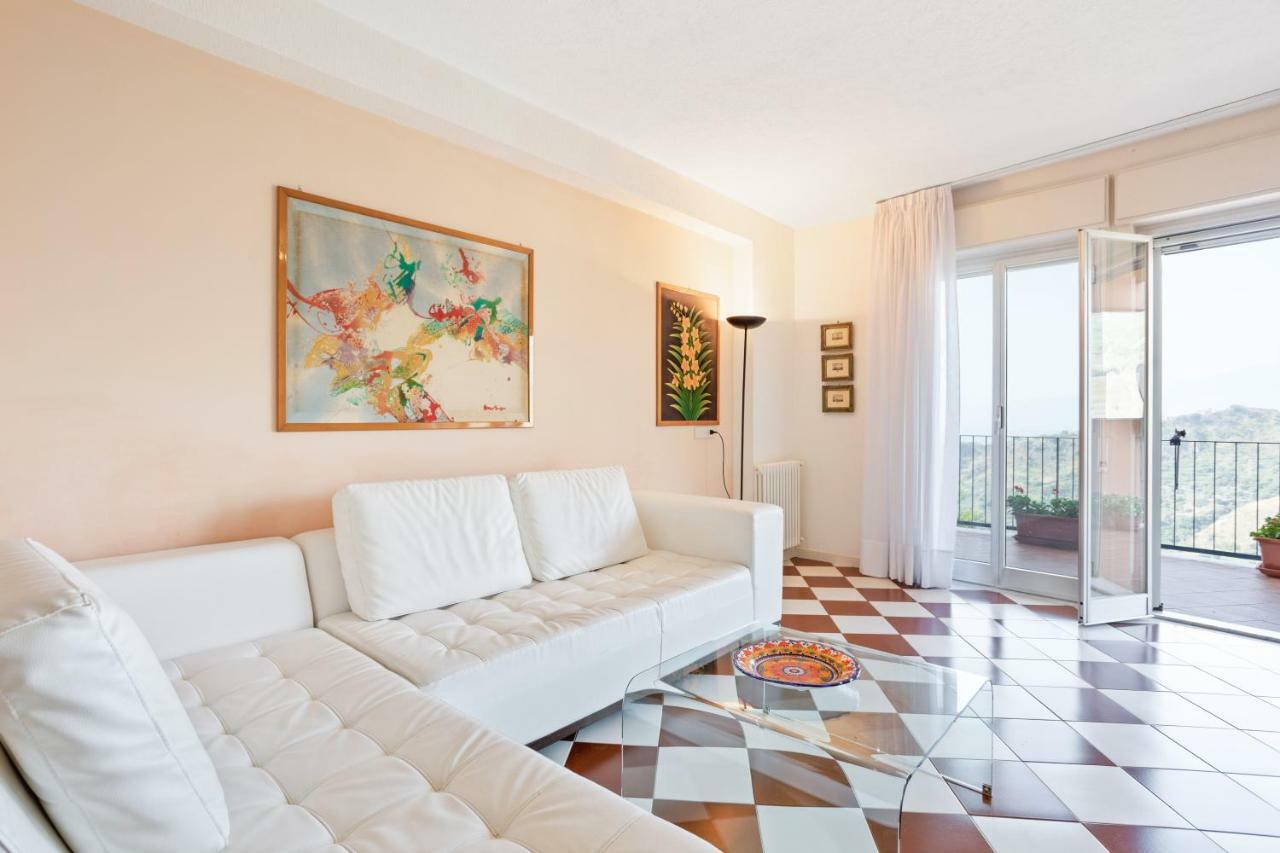 Taormina Apartment With Panoramic View Εξωτερικό φωτογραφία